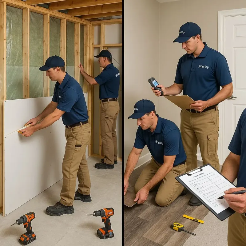 Repairs and Reconstruction process in Monrovia, IN